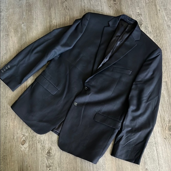 Calvin Klein Other - Calvin Klein Classic wool Black Men's Blazer 44L